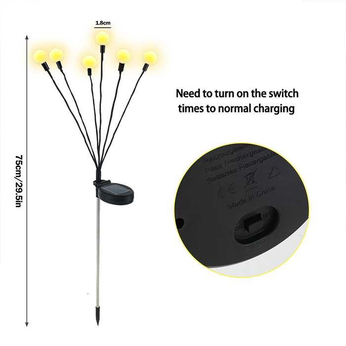 FireflyLights, una lampada da giardino solare a 6 luci - Image 8