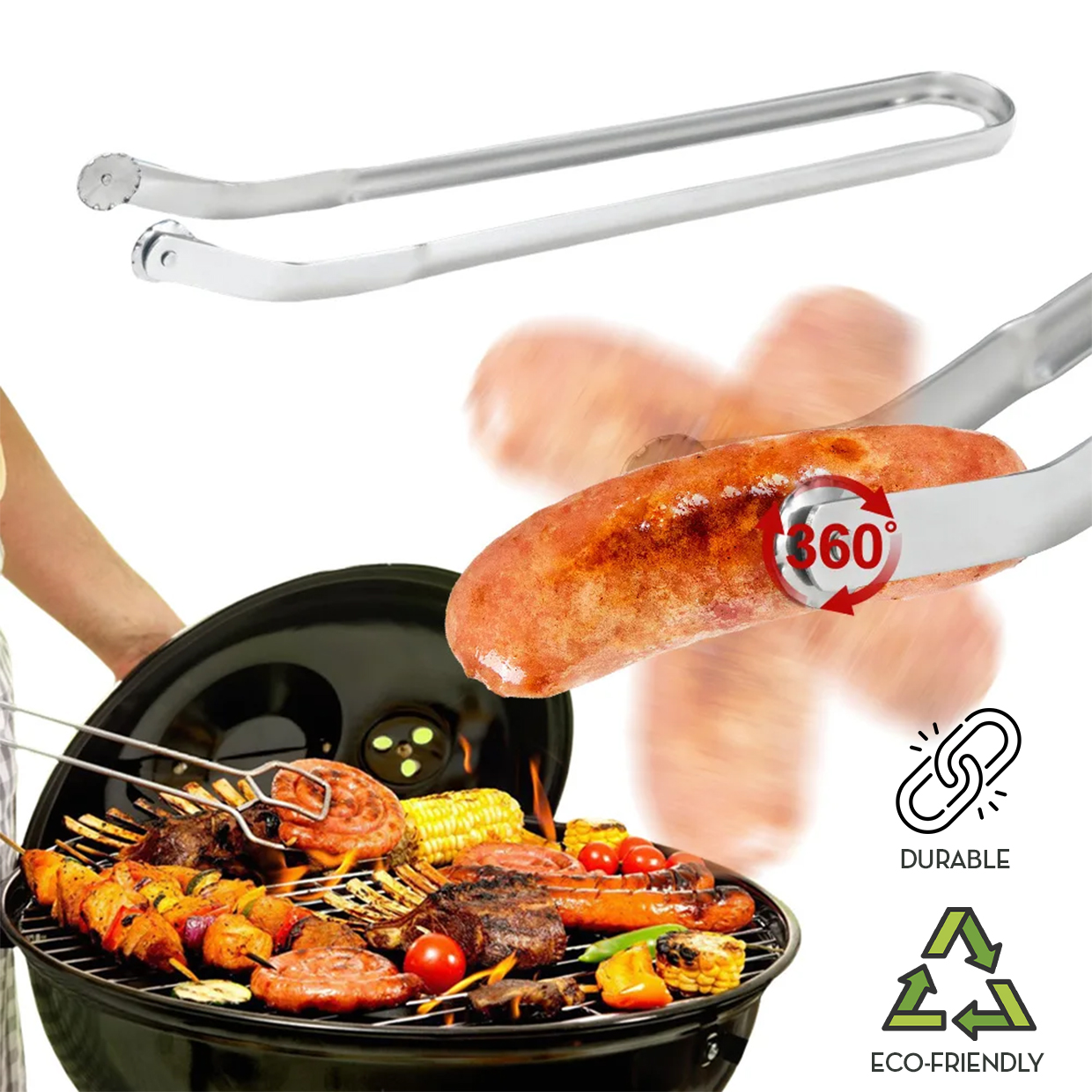 FlipBBQ, un gadget per girare carne e verdure sulla griglia - Image 7