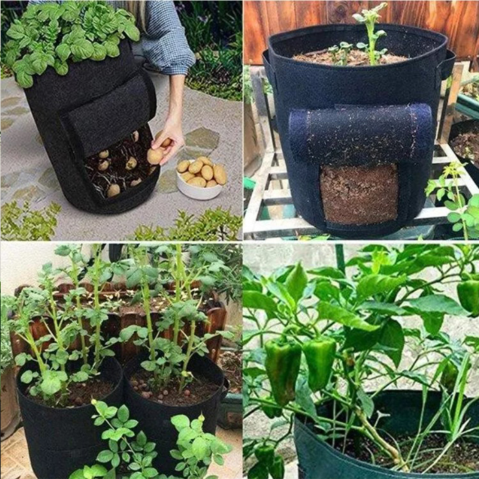 FoldingGarden, vaso da giardinaggio in tessuto portatile da 26 litri - Image 4