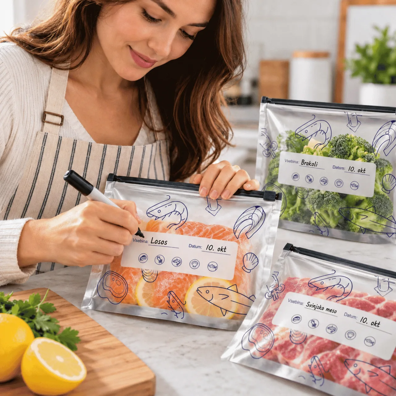 Sacchetti per conservare gli alimenti (30 pezzi), FreshBags - Image 5