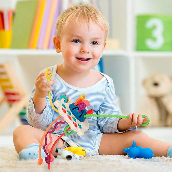 Il giocattolo stimola le abilità motorie fini del tuo bambino!