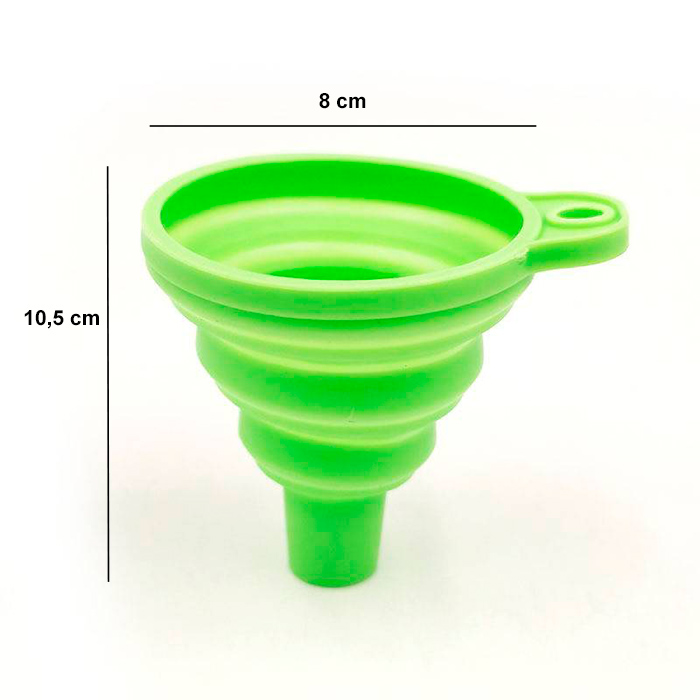 Funnel, un imbuto di silicone pieghevole per versare liquidi e altri alimenti - Image 2