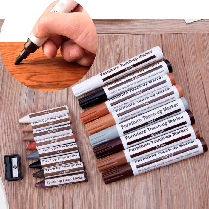 FurnitureMarkers, kit per la riparazione di graffi e rigature - Image 3
