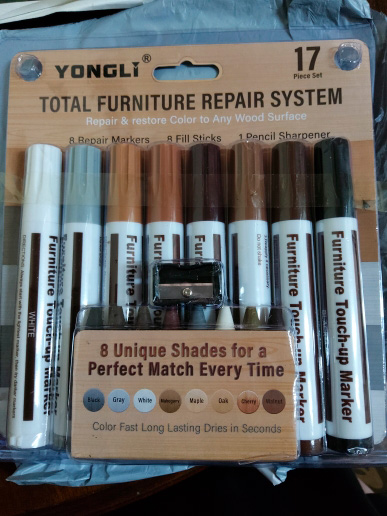 FurnitureMarkers, kit per la riparazione di graffi e rigature - Image 9