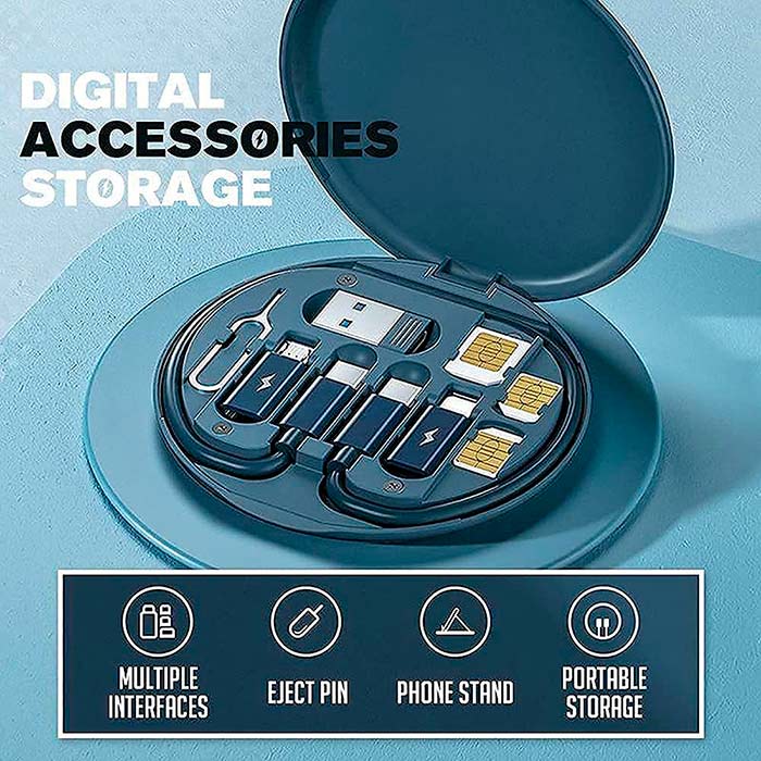 Un pratico set dotato di cavo per combinare diversi tipi di collegamenti!