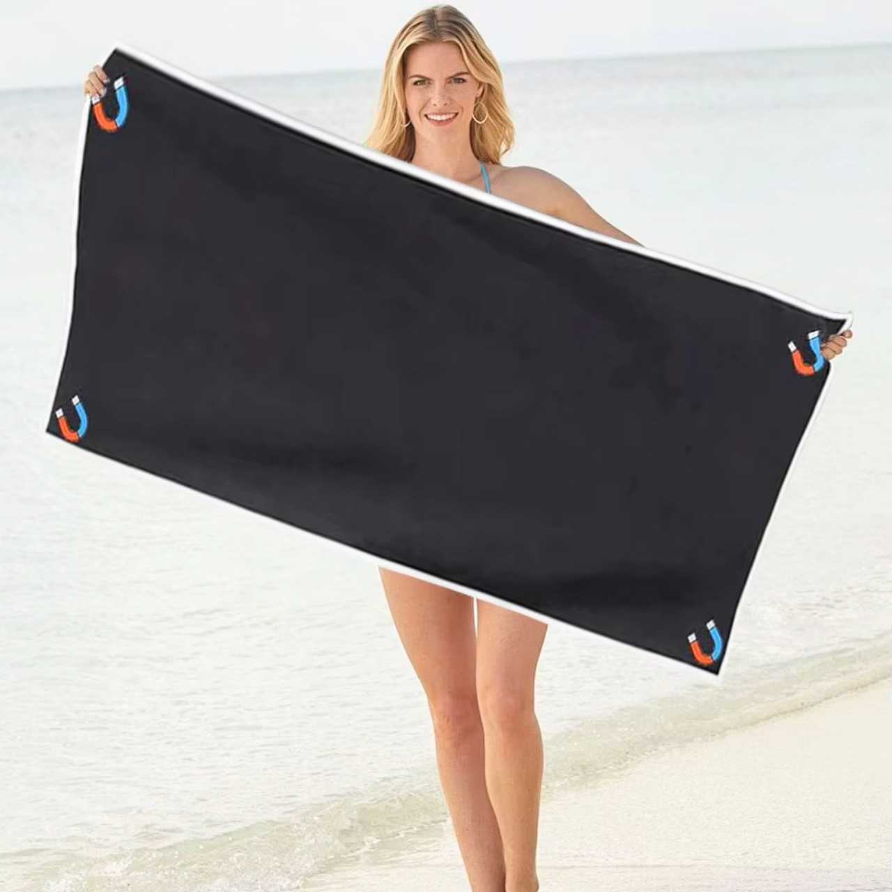 Le microfibre assorbono l'umidità molto più velocemente degli asciugamani convenzionali e si asciugano rapidamente.
