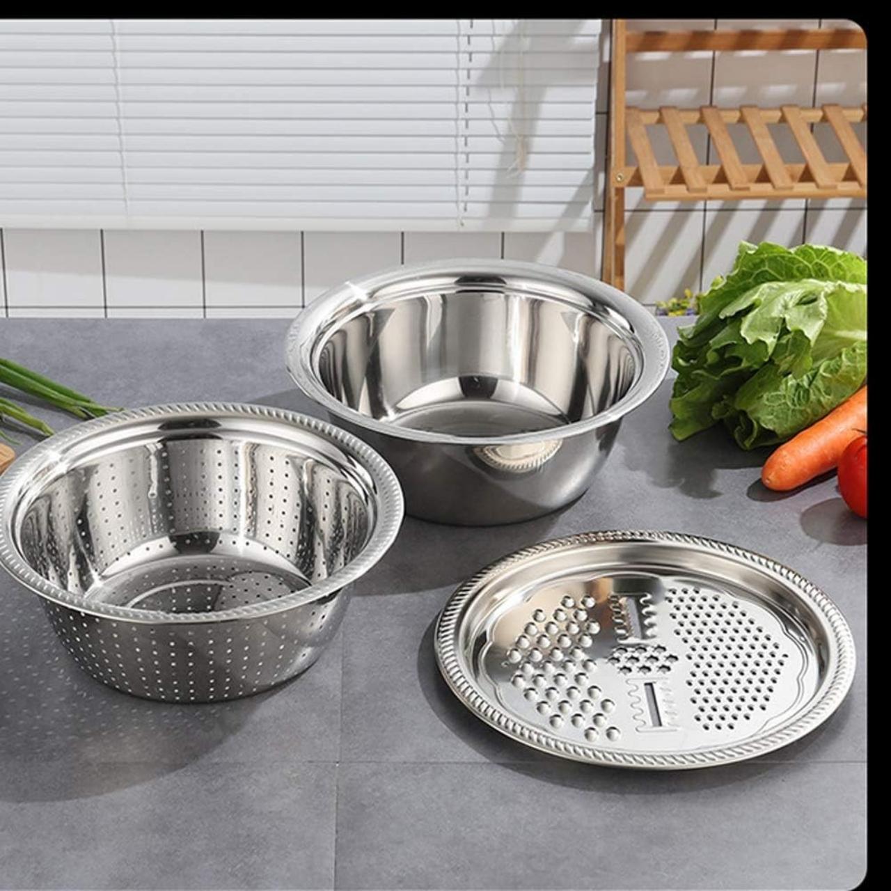 GraterBowl, raschietto da cucina multiuso 8-in-1 con ciotola - Image 8