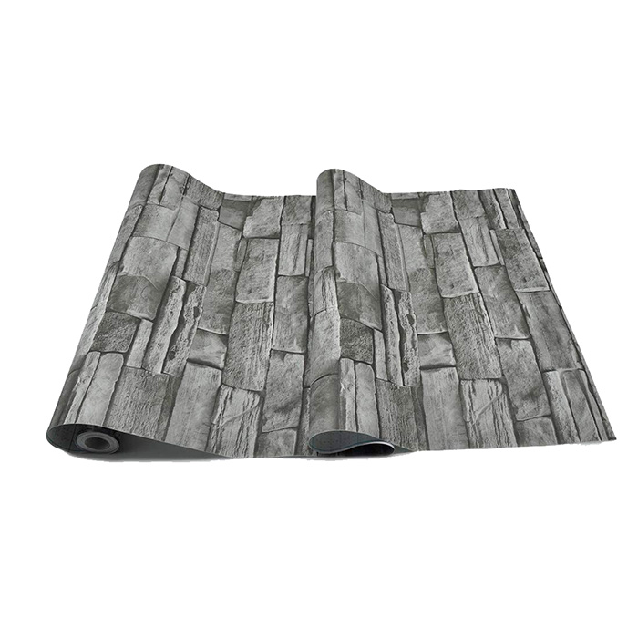 GreyBricks, adesivi murali  con effetto mattone 3D grigio - Image 2