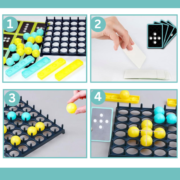 HOPGAM, Palla rimbalzante - gioco da tavolo per famiglie - Image 6