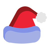 HatBundle, sottopiatto a forma di cappello di Babbo Natale (20 pezzi) e coprisedile festivo (4 pezzi) - Image 8