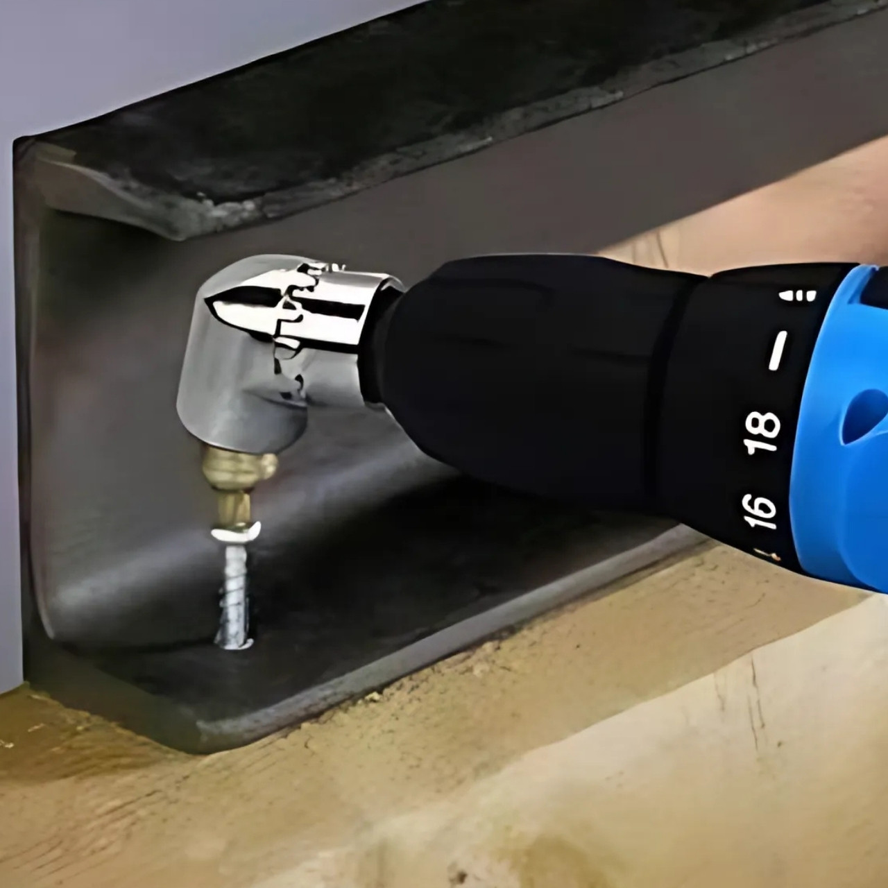 L'adattatore magnetico tiene le viti in posizione senza scivolare!