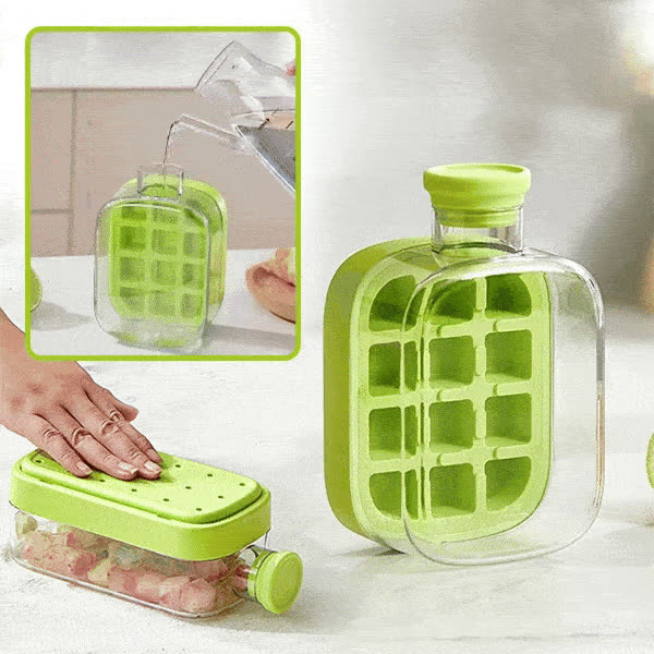 ICEDRINK, Bottiglia per ghiaccio e bevande CoolSip 500ml - video