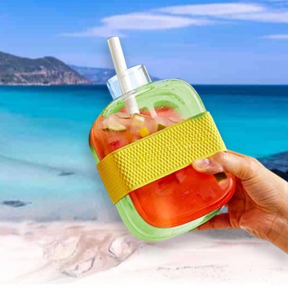 ICEDRINK, Bottiglia per ghiaccio e bevande CoolSip 500ml - Image 4