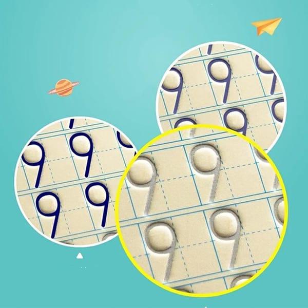 KidBook, set di 4 quaderni per scrivere e disegnare con la penna magica, che svanisce automaticamente quando è asciutta - Image 5