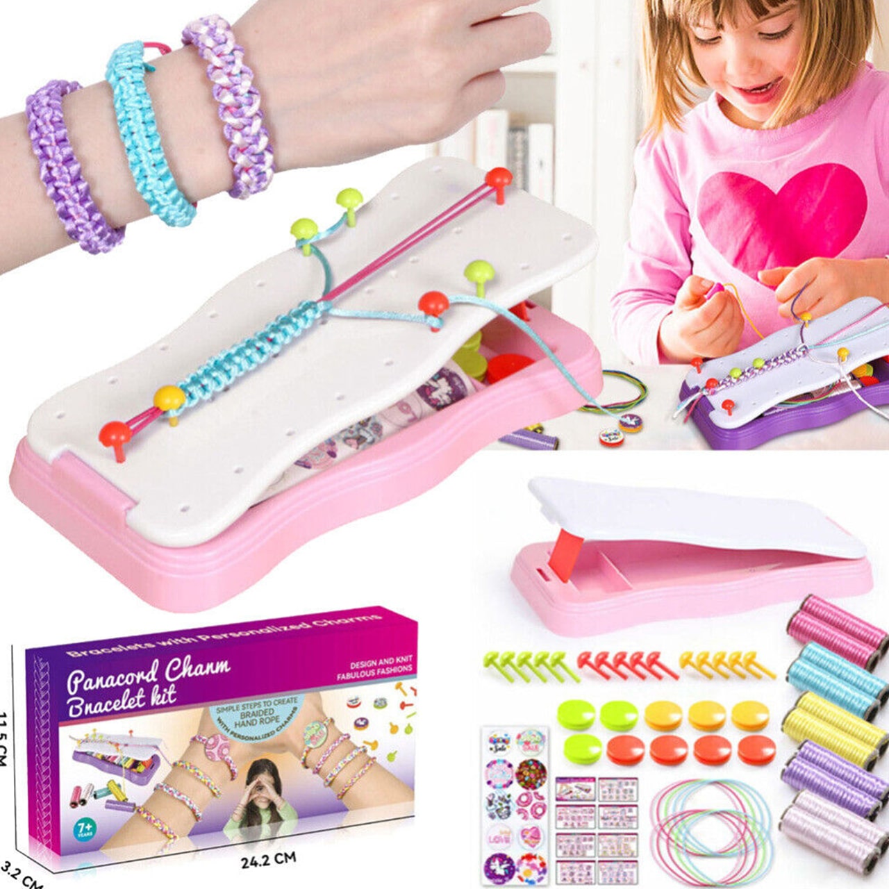KnitFun, set per lavorare a maglia braccialetti - Image 3