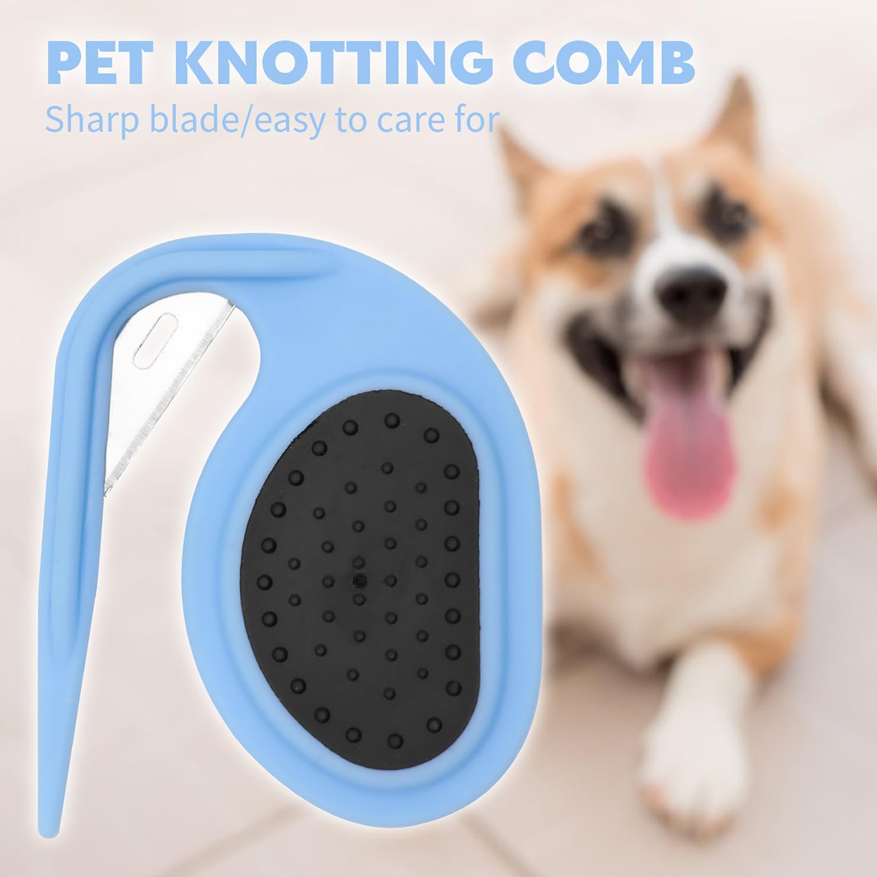 KnotBundle, tagliapeli per animali domestici (1+1 GRATIS) e spazzola DUO per rimuovere i peli degli animali domestici - Image 4