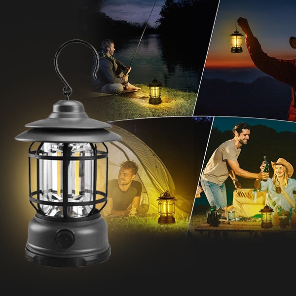 LANTERNLIGHT, Lampada LED Retrò - Image 8