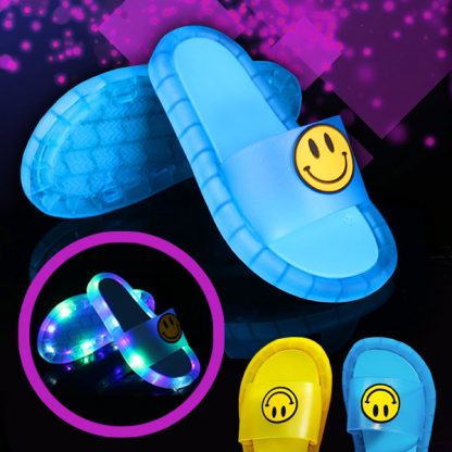 LEDSLIP-26/27-RUM, Pantofole per bambini con luci LED - Image 1