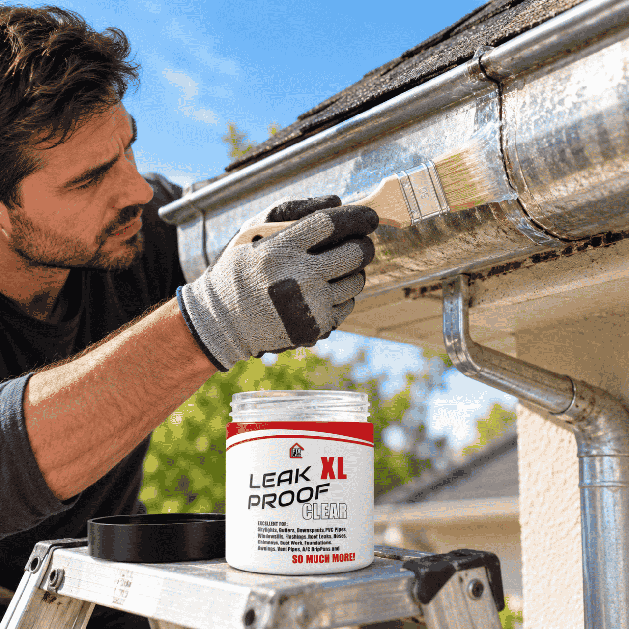 Rivestimento trasparente per sigillare le crepe, LeakProof - Image 2
