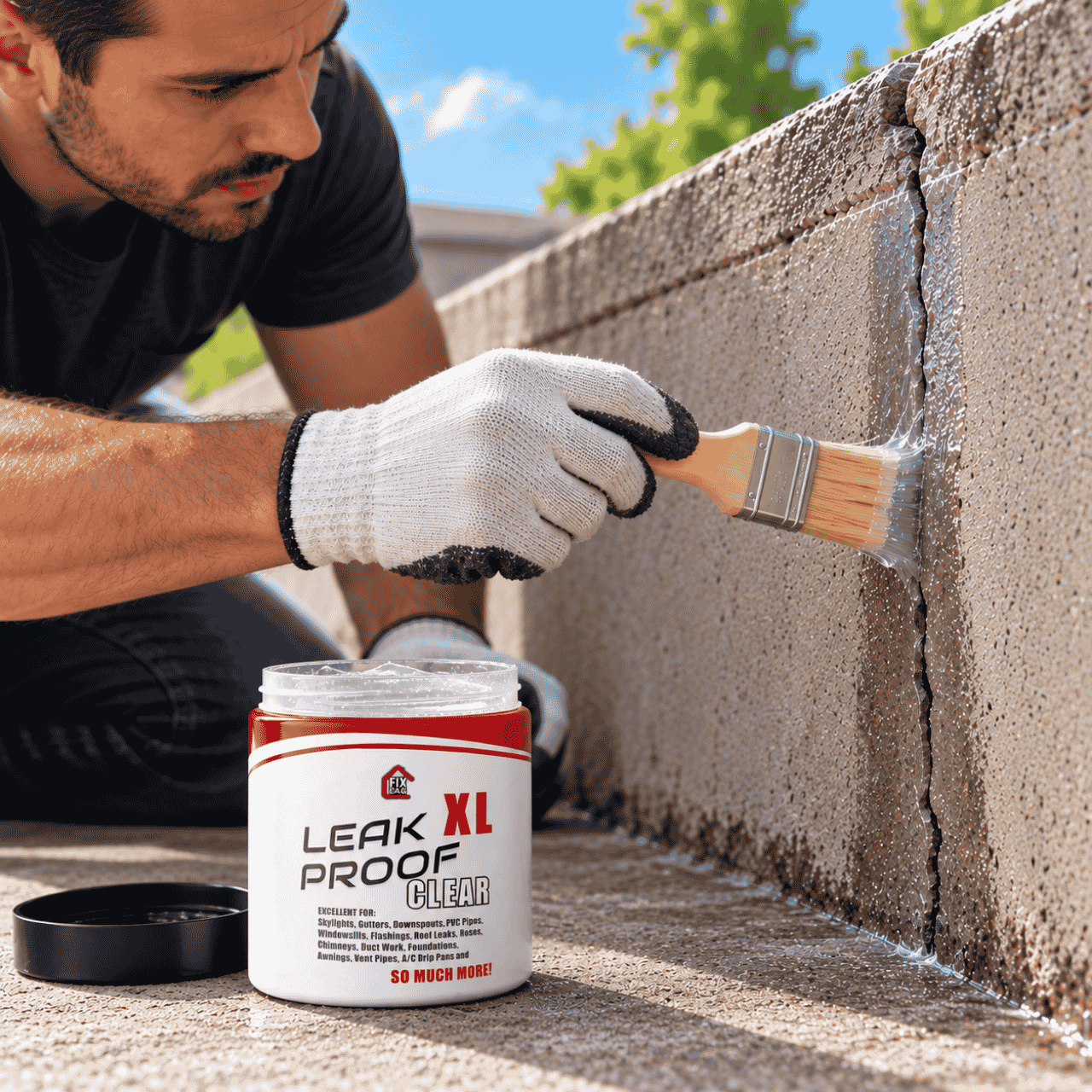 Rivestimento trasparente per sigillare le crepe, LeakProof - Image 8