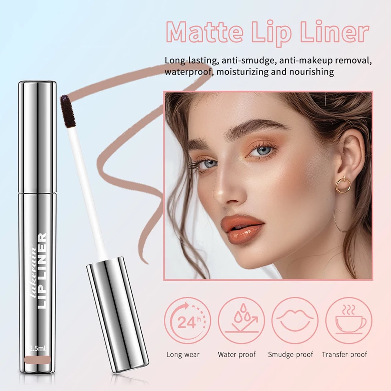 LipLiner, matita per labbra waterproof - Image 2