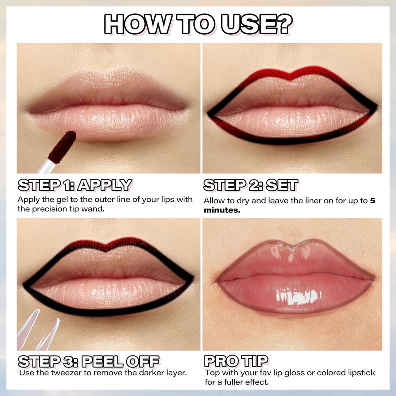 LipLiner, matita per labbra waterproof - Image 8