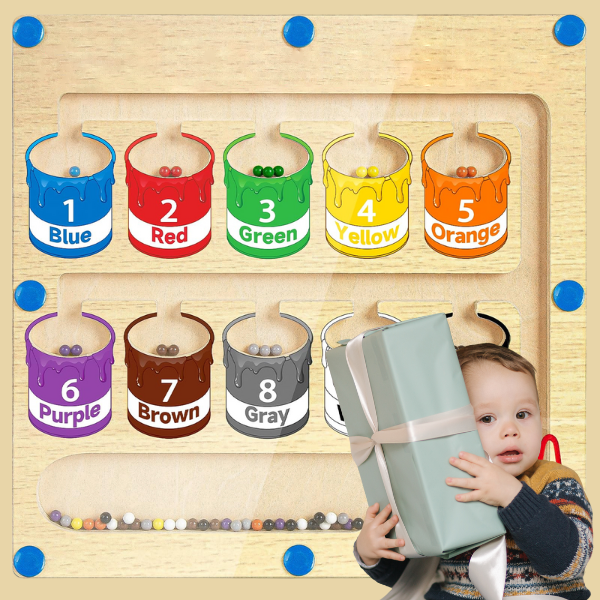 MAGMAZE, gioco Montessori per la classificazione dei colori - Image 5
