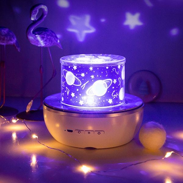 MagicLamp, lampada proiettore dinamica 2 in 1 con 6 fantasie diverse - Image 6