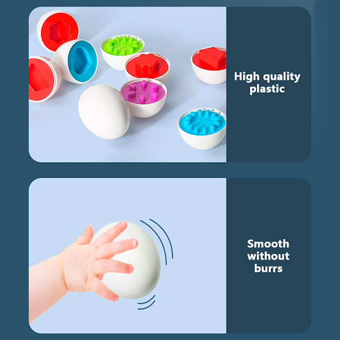 MatchingEggs, gioco didattico - set con scatola e 12 uova - Image 4