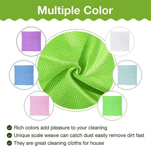 MicrofiberCloth, panno per pulizia multiuso in microfibra (4 pz.) - Image 9