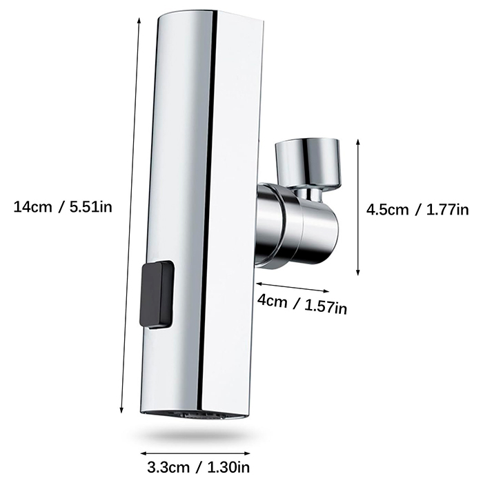 ModernFaucet, l'estensore del rubinetto con 3 uscite d'acqua - Image 2