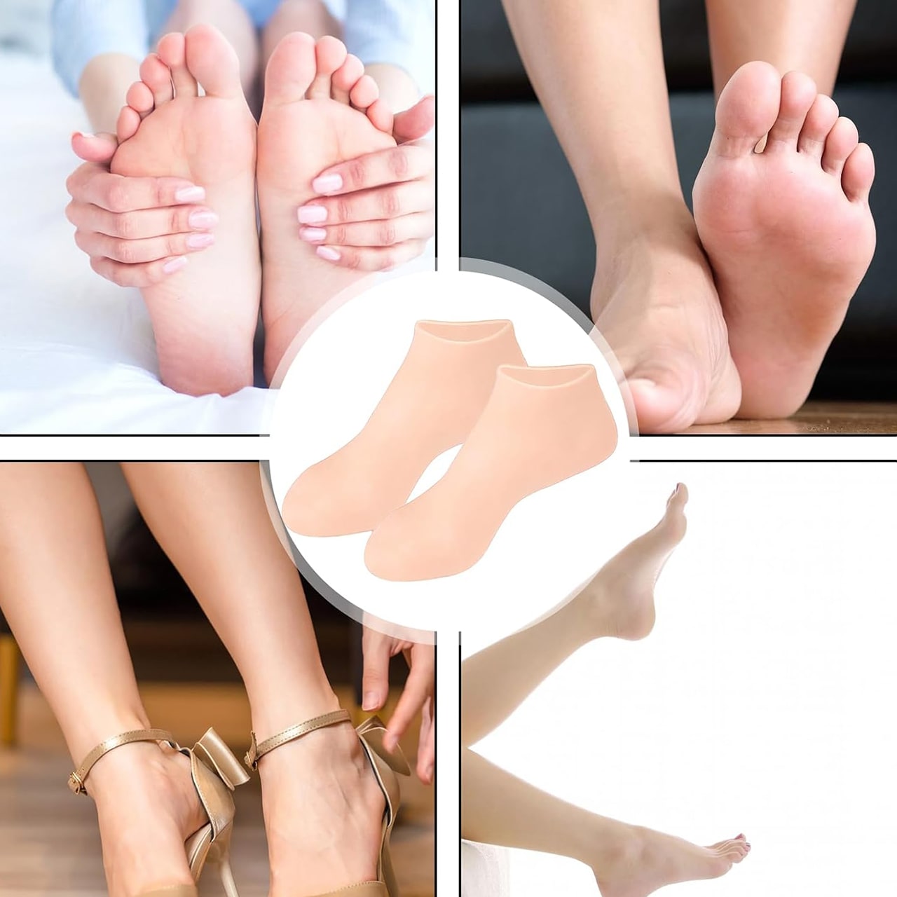 MoistMask, calze per la cura dei piedi in silicone idratante (1+1 GRATUITO ) - Image 11