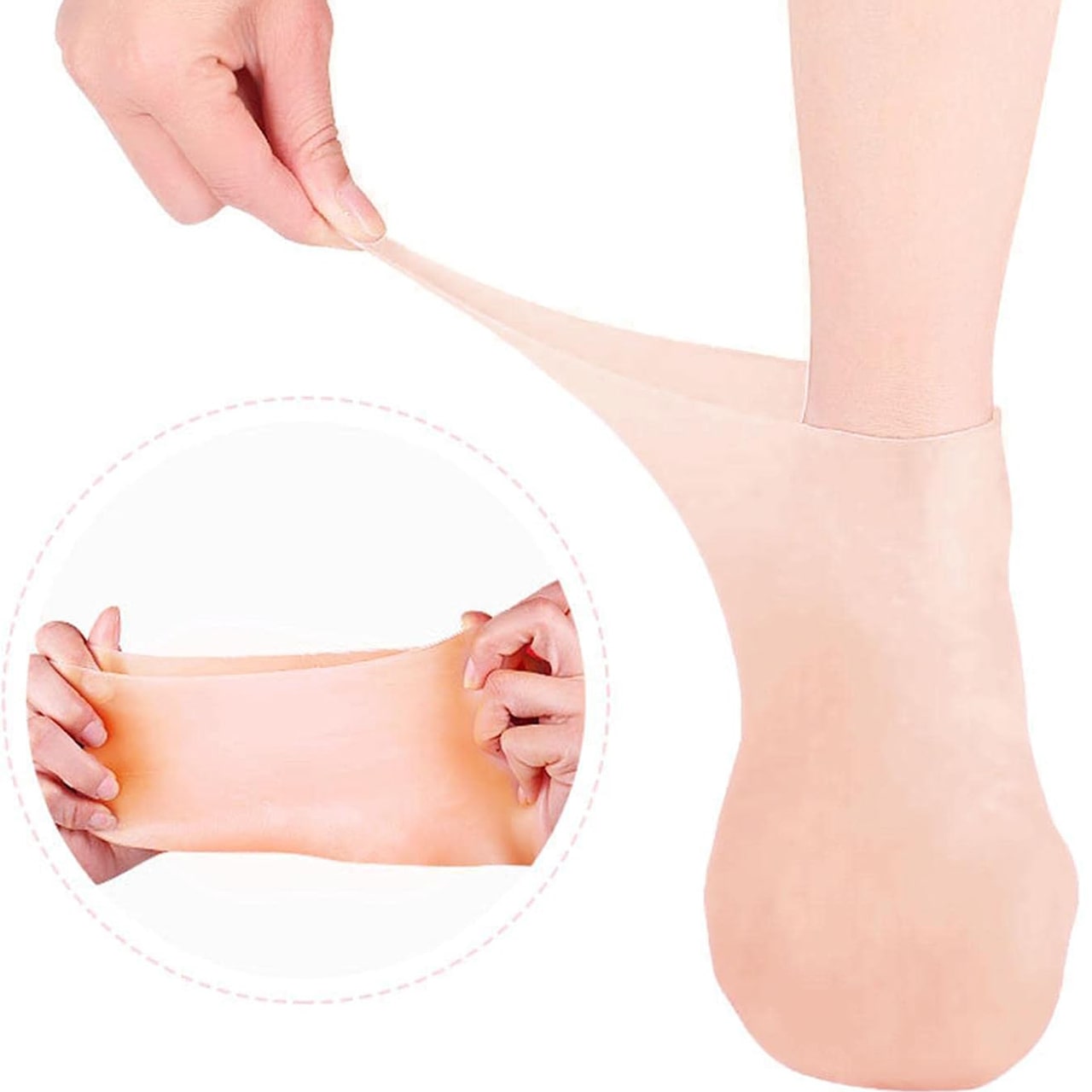 MoistMask, calze per la cura dei piedi in silicone idratante (1+1 GRATUITO ) - Image 7