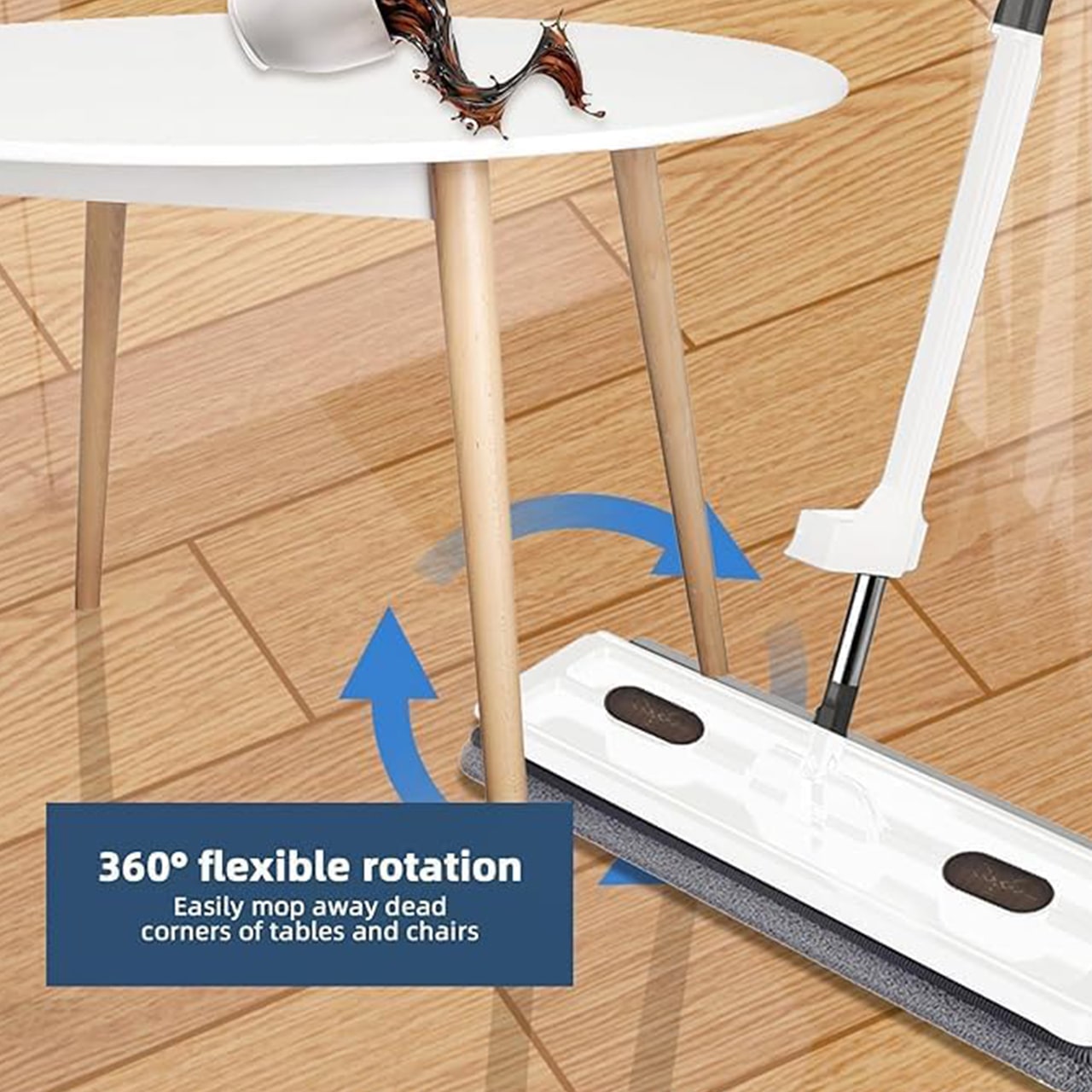 MopBundle, detergente per pavimenti a 360° e secchio pieghevole per una pulizia facile - Image 5