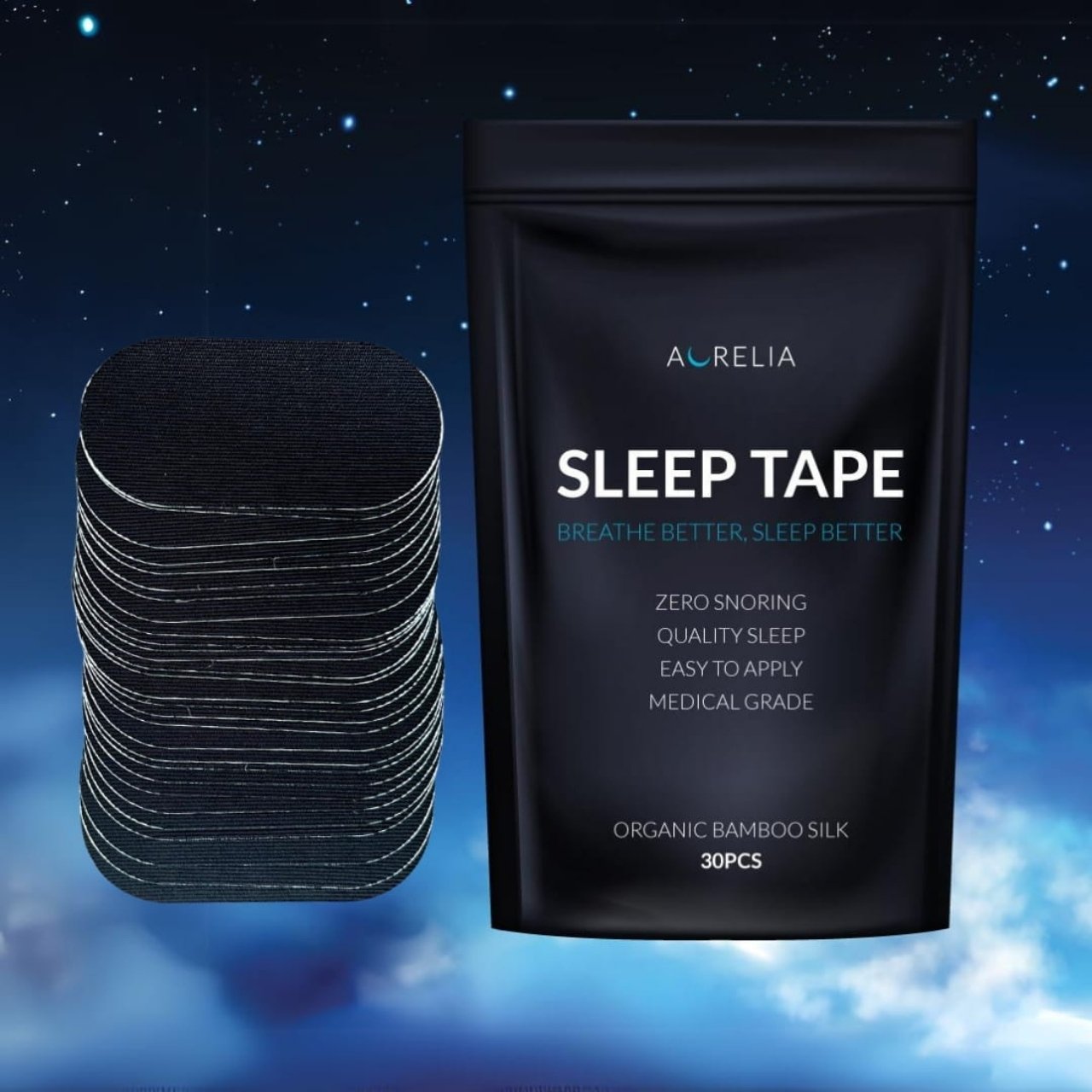 Supportano la respirazione attraverso il naso per un sonno di migliore qualità!