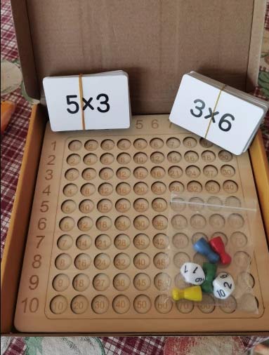 Multiplication Game, un gioco da tavolo di moltiplicazione fino a 100 - Image 6