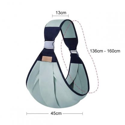 NOSILKA-TST-ZEL, Leggera fascia porta-bebè - Image 4