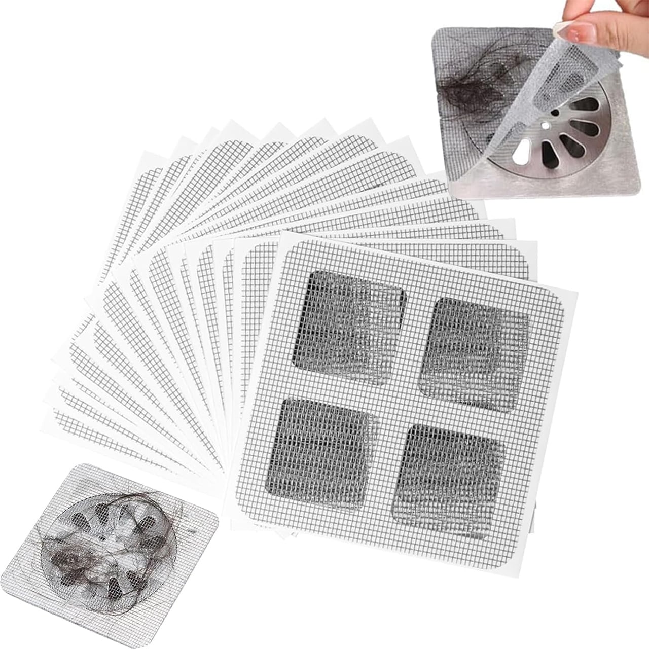 NetSticker, set di adesivi per riparare buchi in porte, finestre e zanzariere (20 pezzi) - Image 8