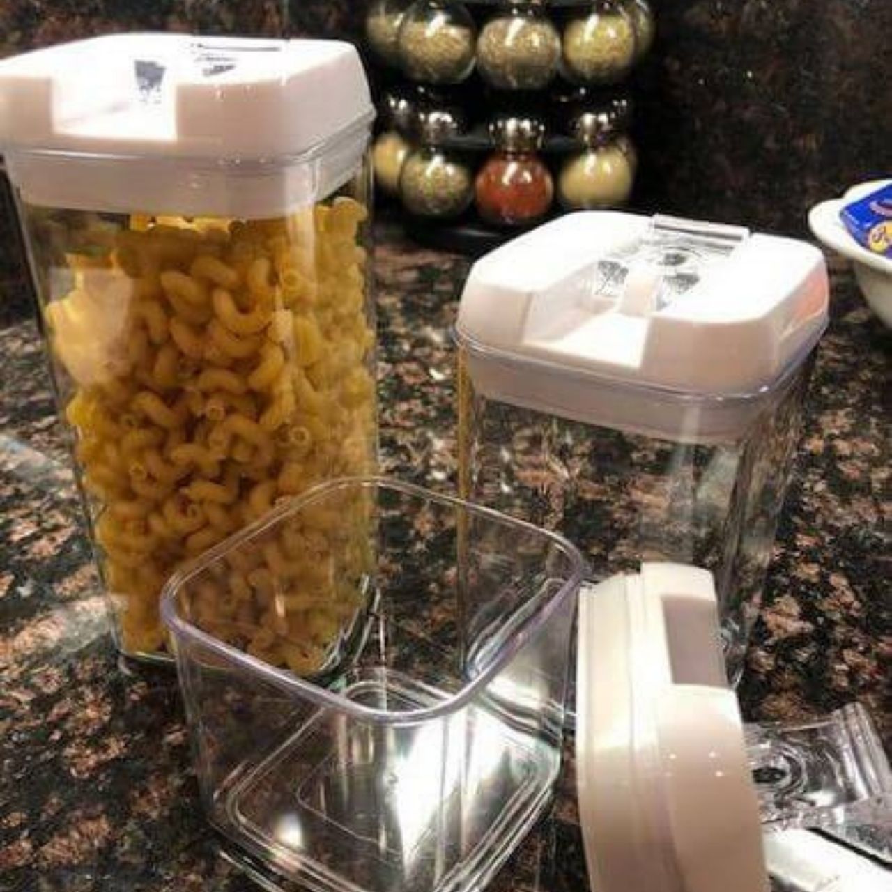 OrgaSet, set da 7 pezzi di contenitori per la conservazione degli alimenti - Image 10