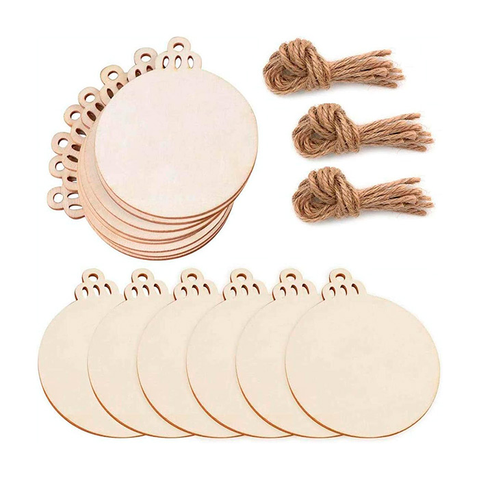 Ornaments, ornamenti natalizi in legno che crei tu stesso (30 pezzi) - Image 1