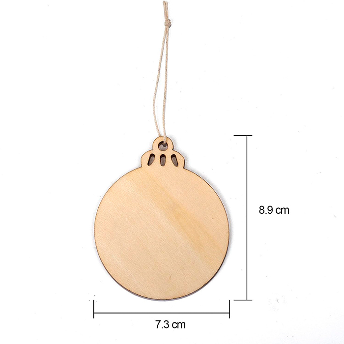 Ornaments, ornamenti natalizi in legno che crei tu stesso (30 pezzi) - Image 2