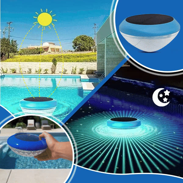 Luce solare per piscina o stagno, POOLSOLAR - video