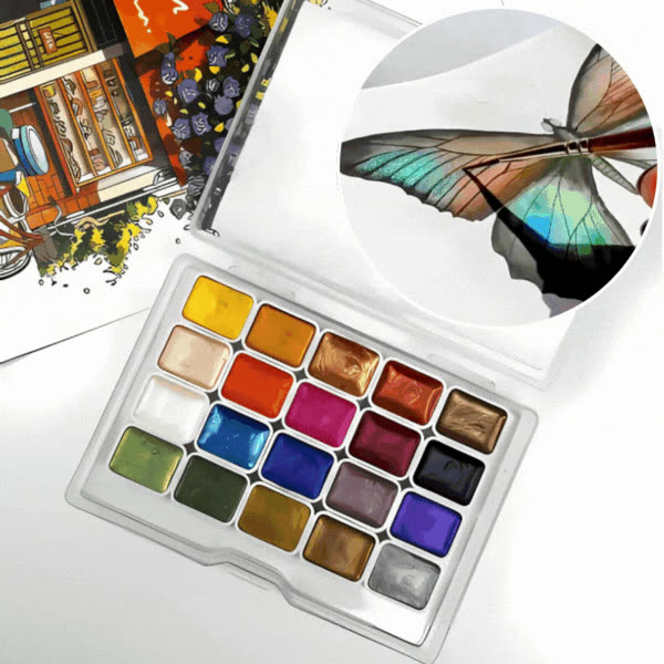 Palette, set di 20 colori brillanti - video