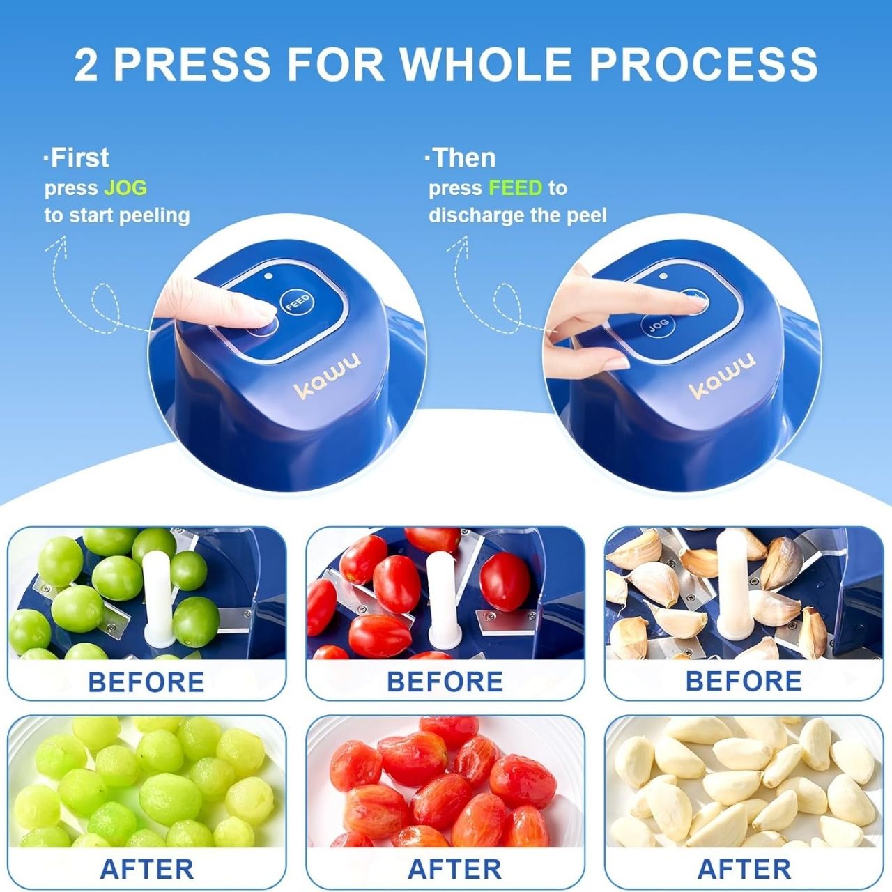 PeelStar, il pelapatate senza fili per frutta e verdura più piccole - Image 3