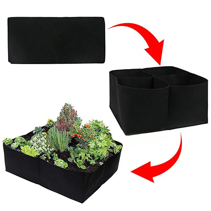 Pocket4Garden, aiuola portatile con 4 scomparti separati - Image 4