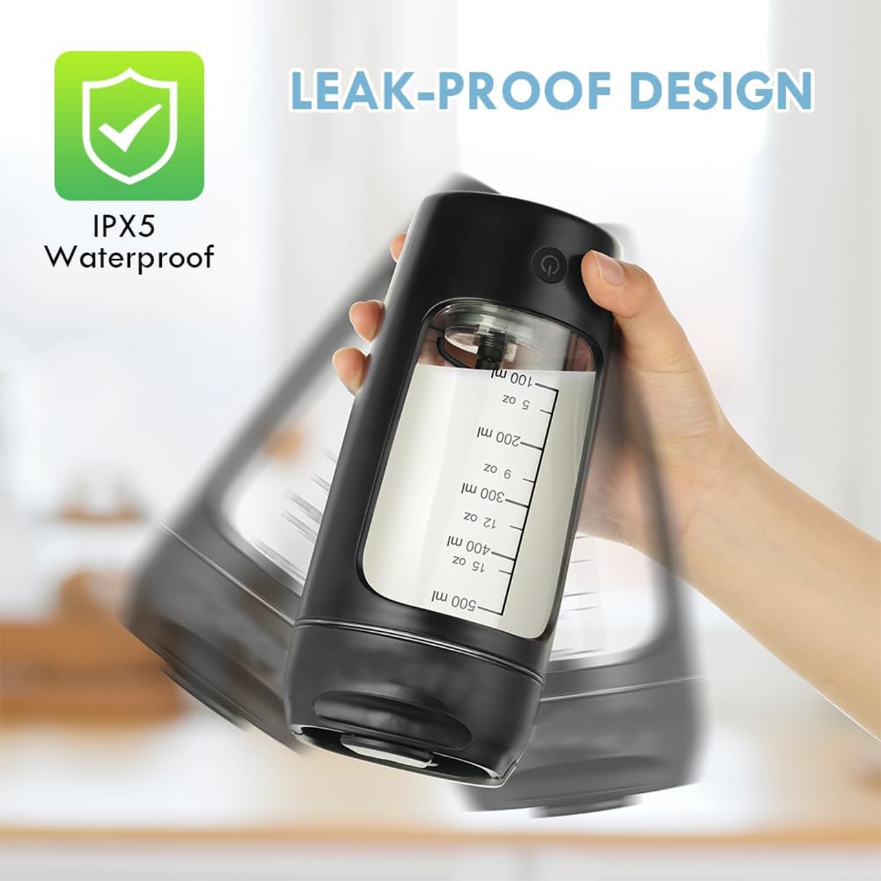 ProteinShaker, un frullatore elettrico con un contenitore che è anche una bottiglia - Image 2