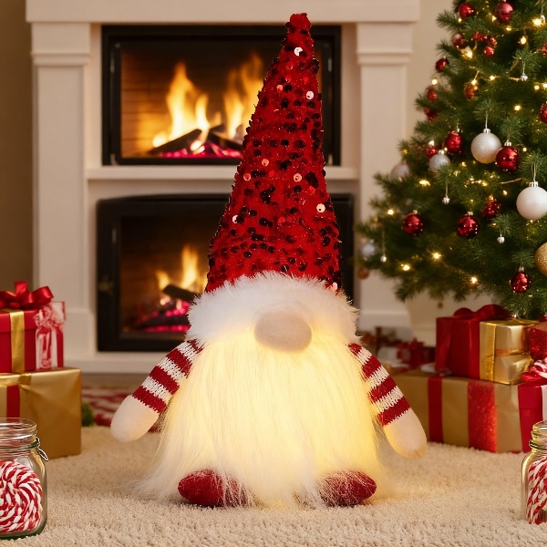 RUDDOL, Gnomi di Natale luminoso per decorazione - Image 5