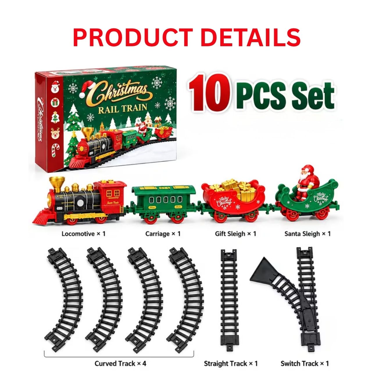 Treno di Natale a batteria, RailTrain - Image 7