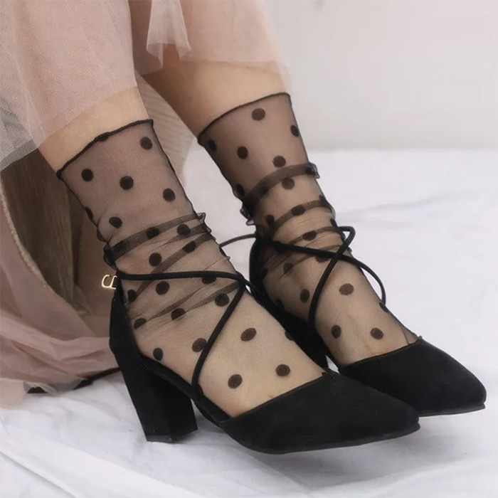 RetroMeshSocks, 5 paia di calze alla moda e calde - Image 4