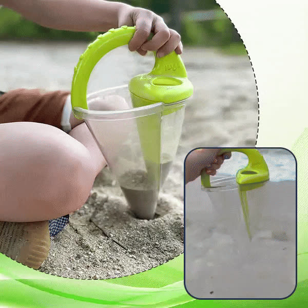 SANDTOY-ZEL, Cono di sabbia per bambini - video
